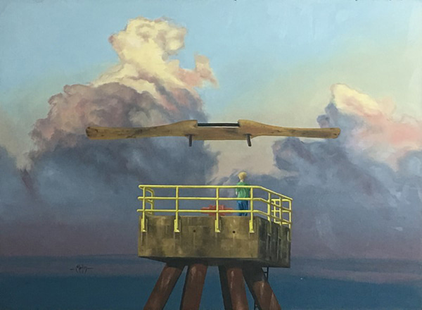 Spoke Shave (He Couldn't Express Himself) by Roy Martin | Lethbridge Gallery